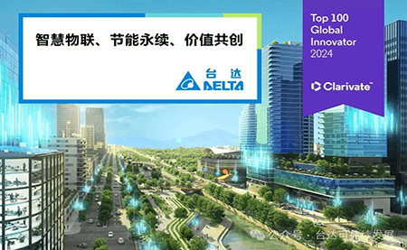 連續(xù)三年入選！臺達再登全球百強創(chuàng)新機構